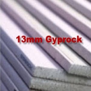 2700x1200x13mm R/E Gyprock plasterboard